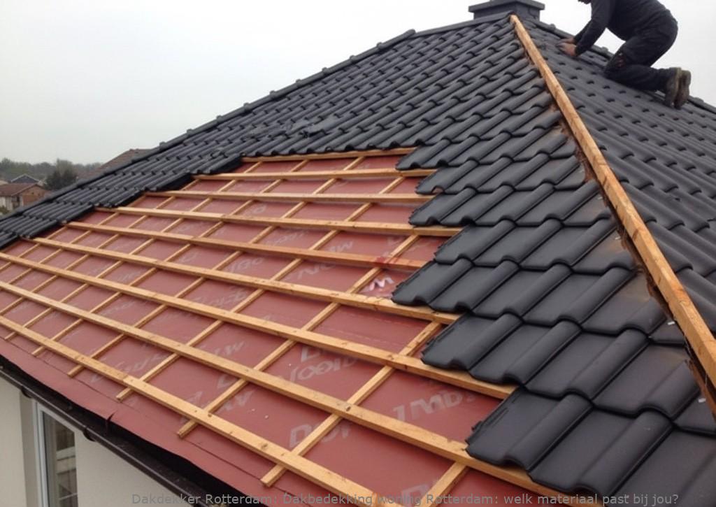 Dakbedekking Woning Rotterdam
