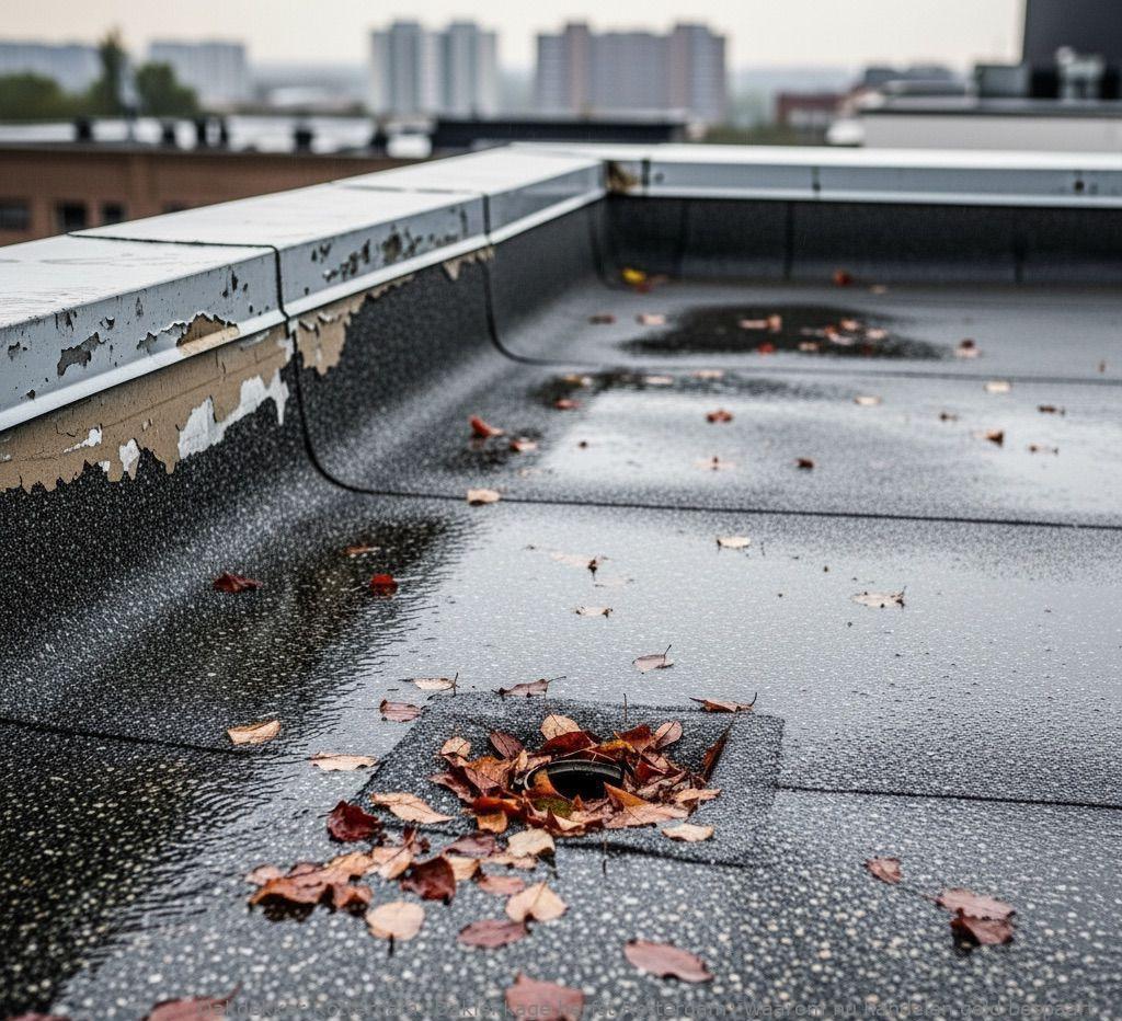 Daklekkage In De Herfst Rotterdam
