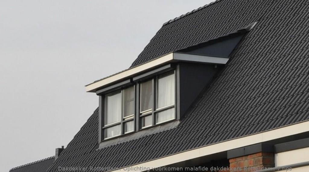 Oplichting Voorkomen Malafide Dakdekkers Rotterdam