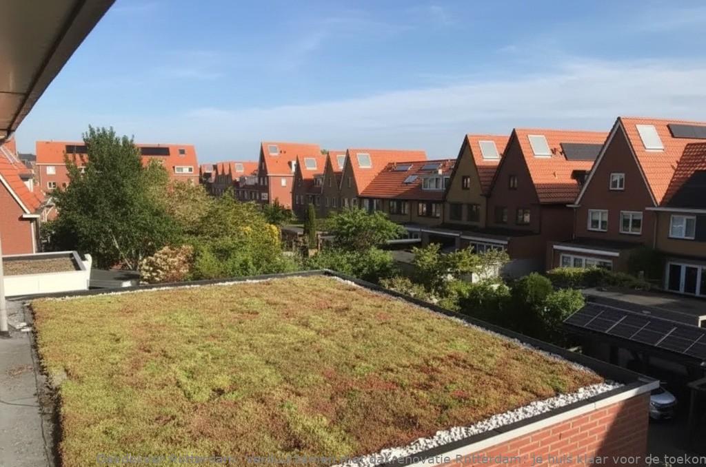 Verduurzamen Met Dakrenovatie Rotterdam